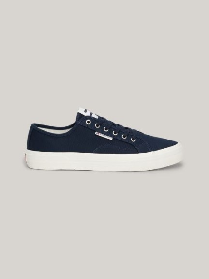 LONA TOMMY JEANS MAN LACE UP CANVAS COLOR DARK NIGHT NAVY
