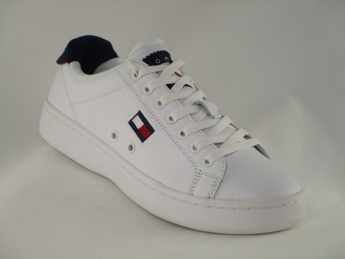 ADEPORTIVADO WMNS CUPSOLE HERITAGE SNEAKER PIEL WHITE CORDONES