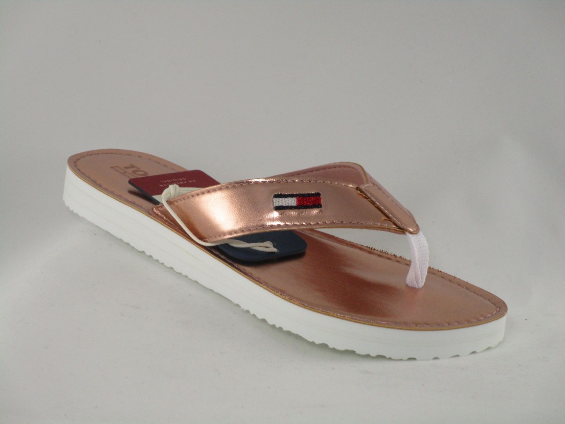 SANDALIA  METALLIC BEACH SANDAL SINTETICO ROSE GOLD