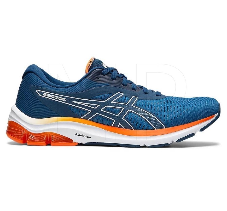 DEPORTIVO RUNNING GEL-PULSE 12 AZUL/NARANJA