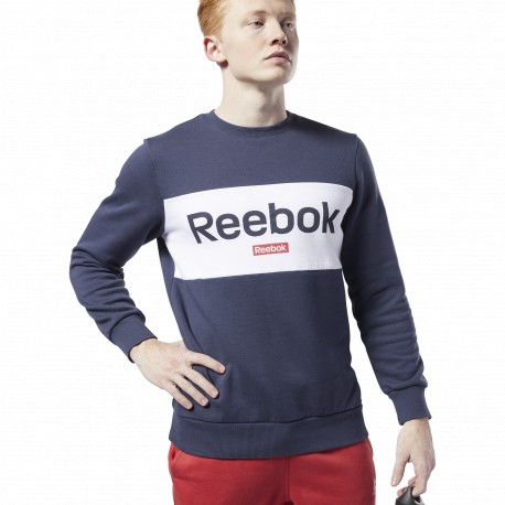 SUDADERA TE BIG LOGO CREW 70% ALGODN 30% POLYESTER HERITAGE NAVY