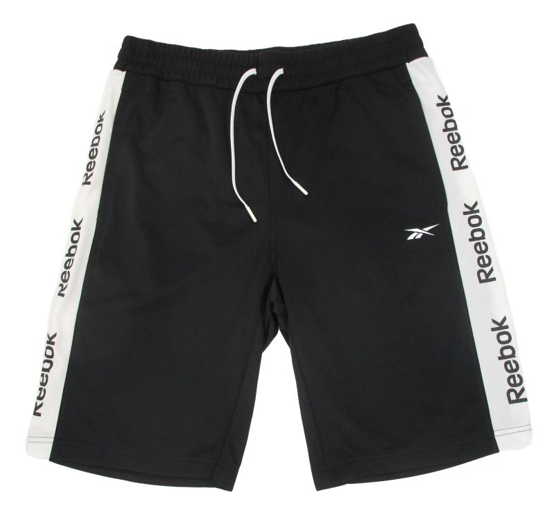 PANTALON CORTO TE LINEAR LOGO S NEGRO