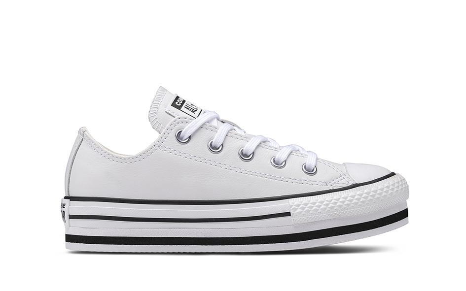 ZAPATO CHUCK TAYLOR ALL STAR PLATFORM PIEL/SINTETICO BLANCO