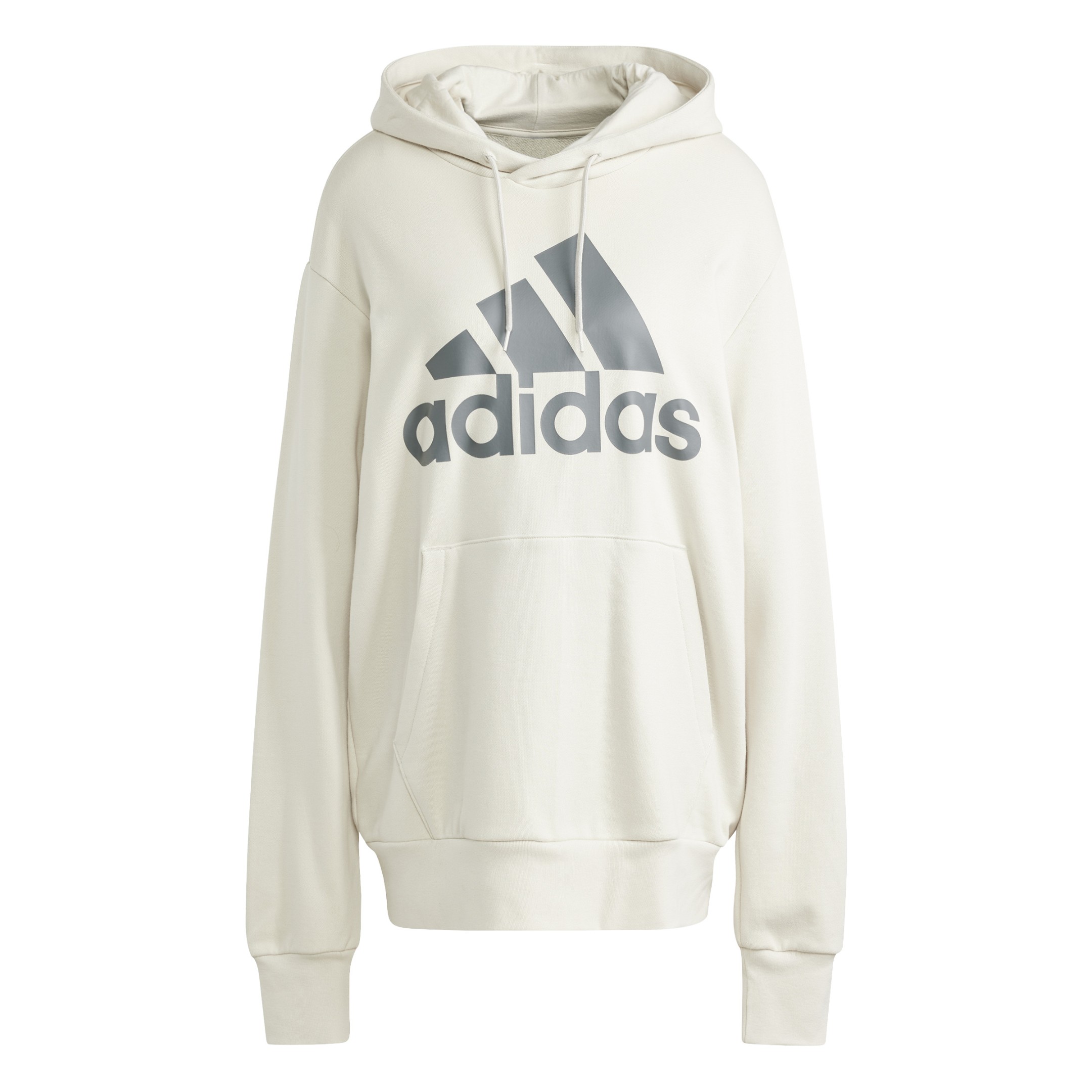 SUDADERA CAPUCHA ESSENTIALS FRENCH TERRY BIG LOGO ALUMINA