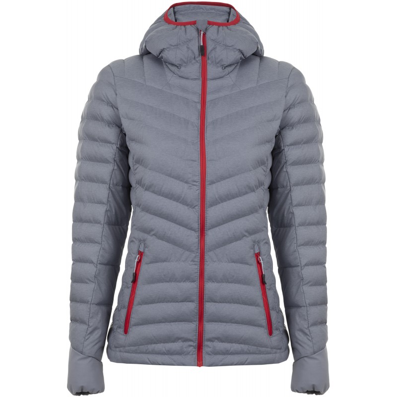 CHAQUETA WINDGATES HOODED 100% POLYESTER Omni-HEAT THERMAL REFLECTIVE THERMARATOR ASTRAL HEATHER