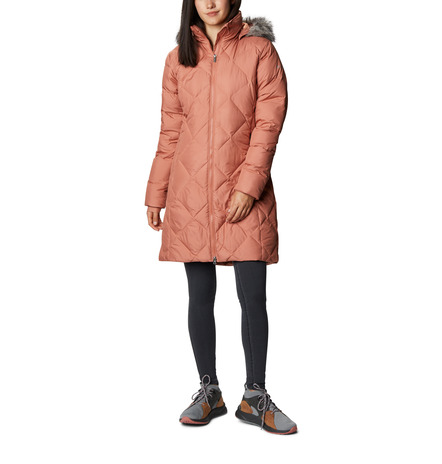 JACKET ICY HEIGHTS II MID LENGTH DOWN FEATURES Water resistant fabric 100% Polyester Pink