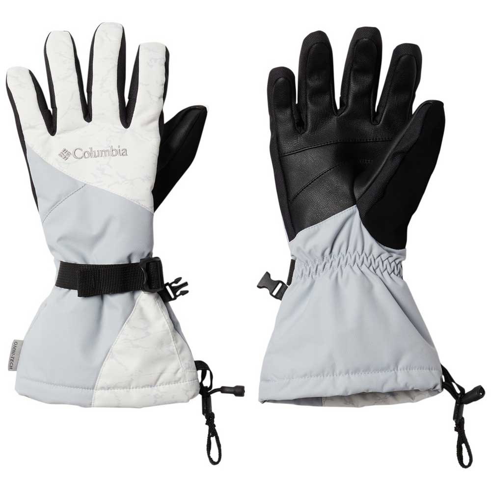 GUANTES W  Whirlibird II Glove FEATURES Omni-TECH Omni-HEAT FABRICS 72% Nylon 28% Polyester  White Crackle Print