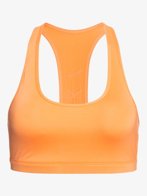 SPORTS BRA BACK TO YOU 88% Recycled Polyester, 12.0% Elastane Regular fit CANTALOUPE