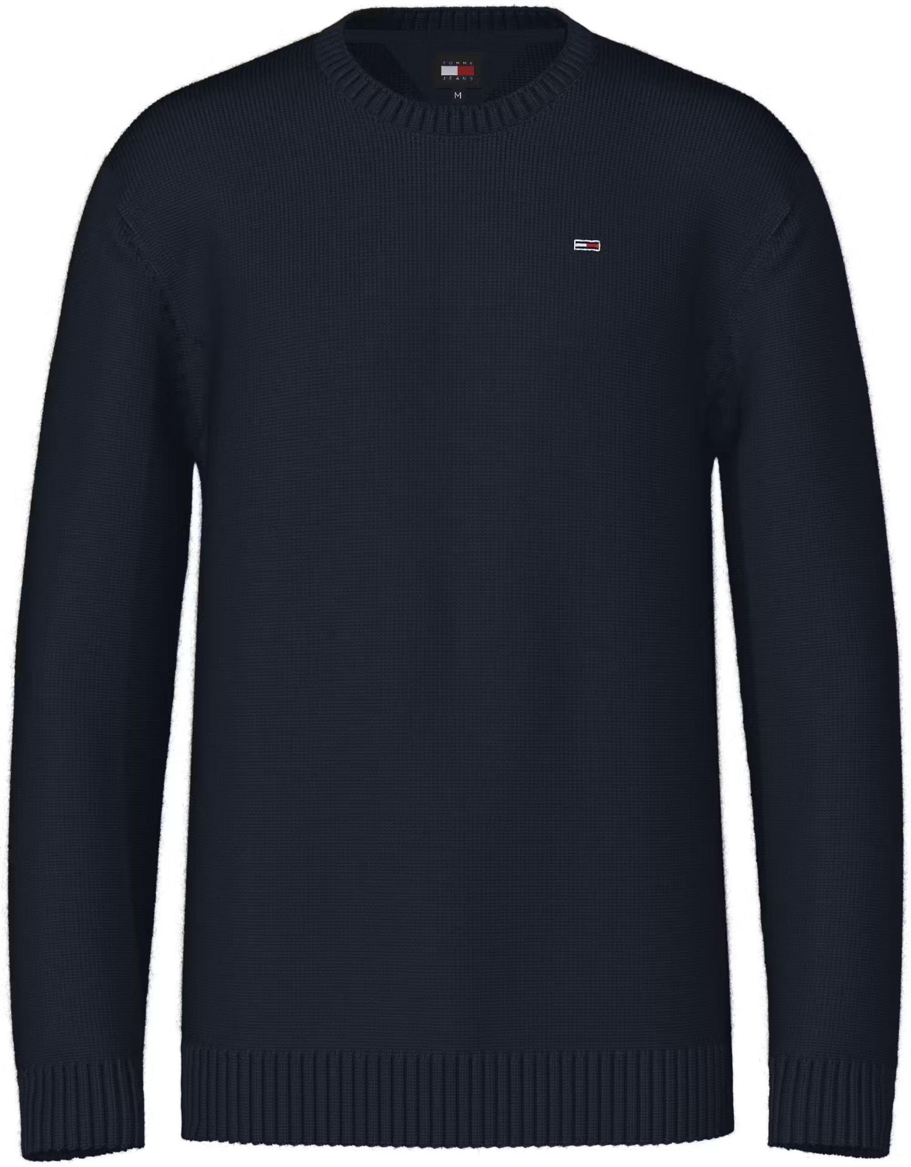 JERSEY TOMMY JEANS MAN SLIM ESSENTIALS C-NECK SWEATER DARK NIGHT NAVY