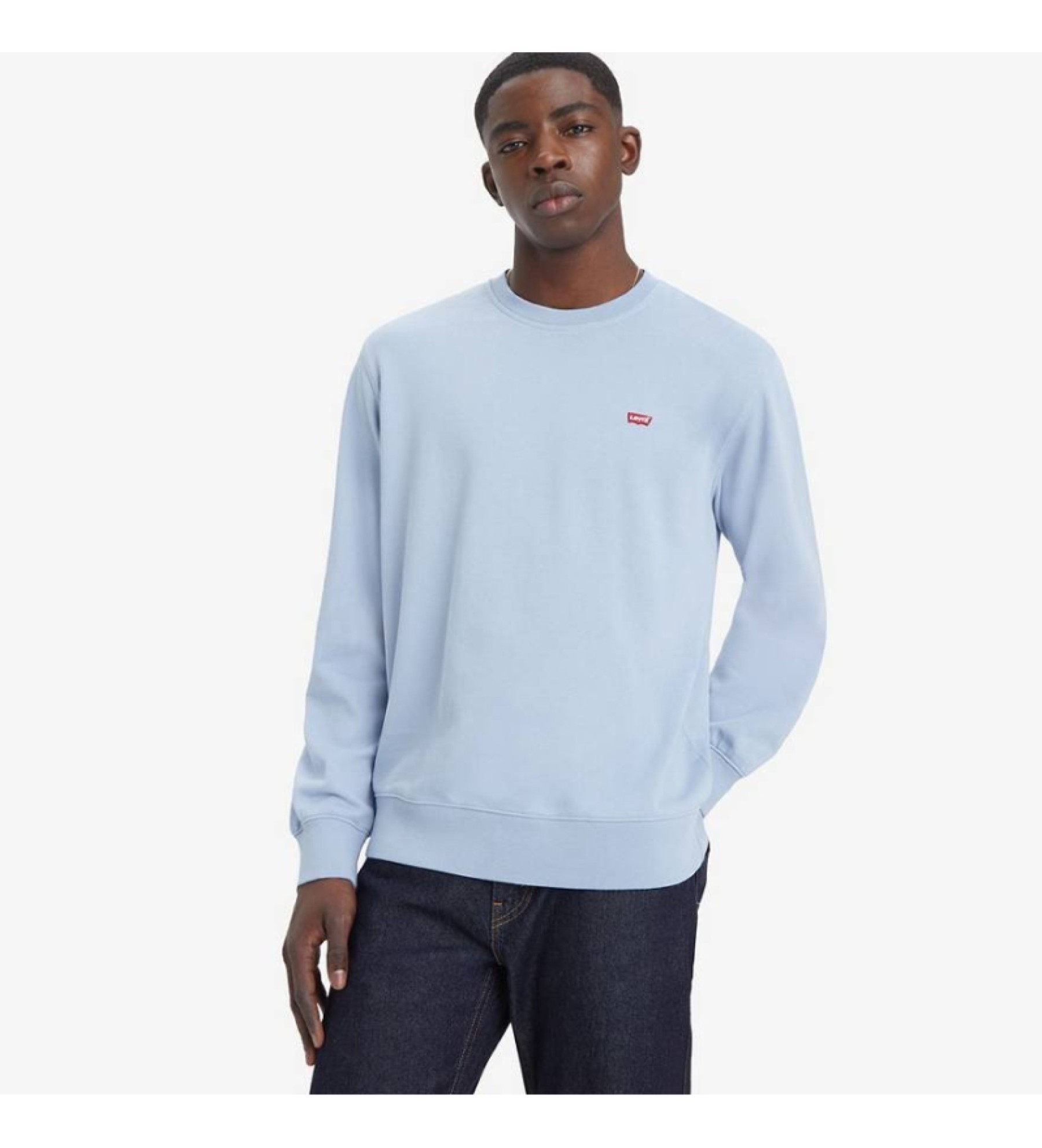 SUDADERA THE ORIGINAL HOUSEMARK CREWNECK SOFT CHAMBRAY BLUE