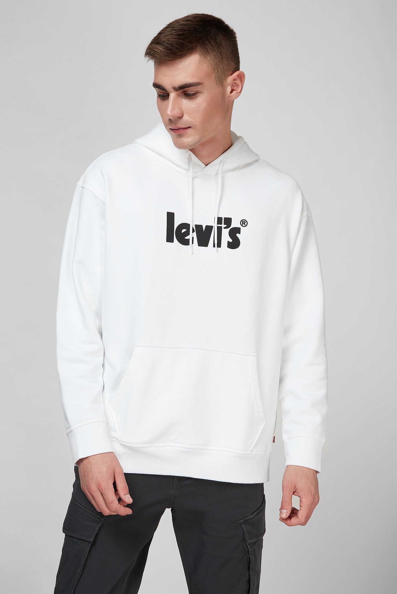 SUDADERA CAPUCHA T2 Relaxed Graphic Po - POSTER HOODIE WHITE