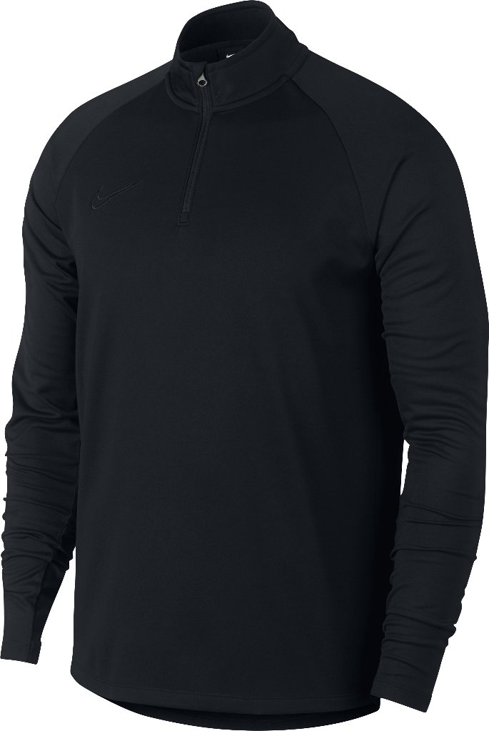 SUDADERA 1/2 CREMALLERA  DRY-FIT NEGRO