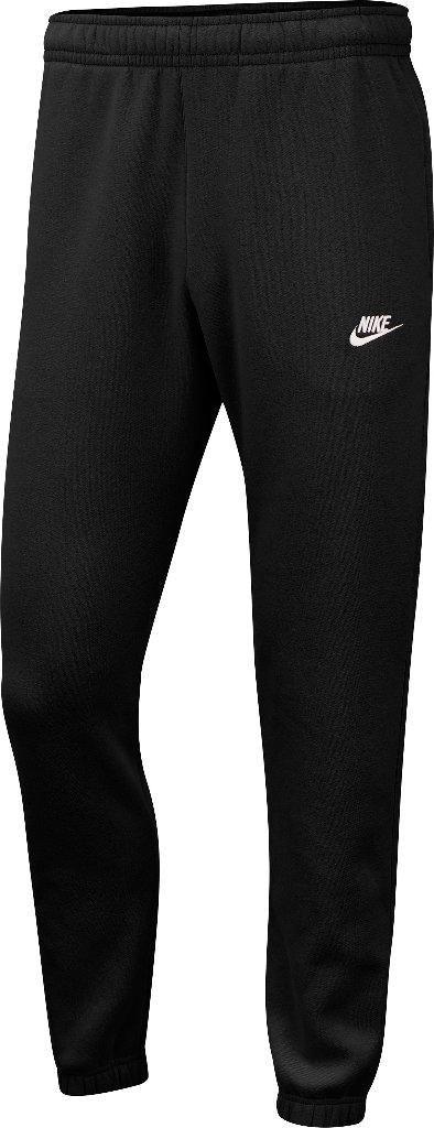 PANTALON LARGO ALGODON PERCHADO M NSW CLUB PANT CF BB NEGRO