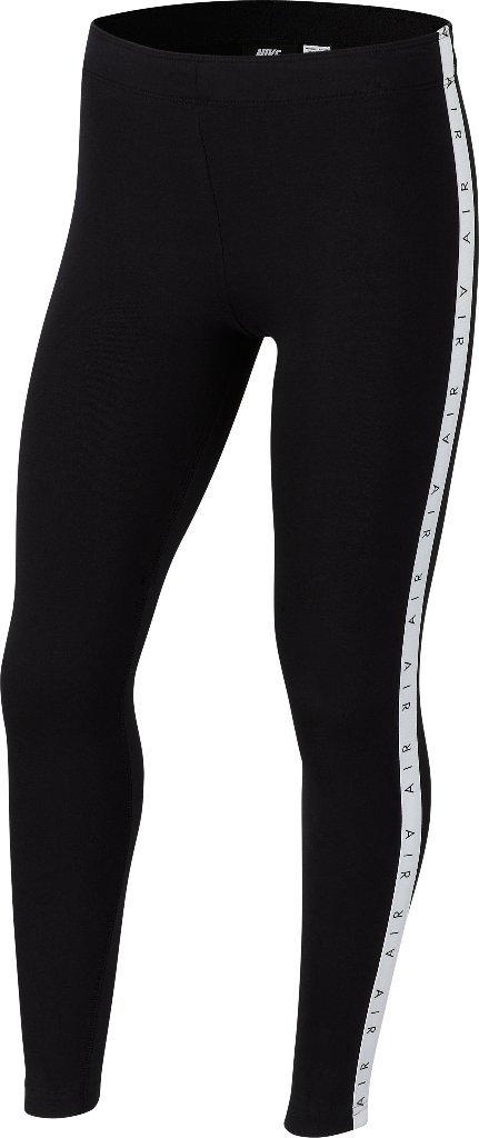 LEGGING TRAINING BIG KIDS NEGRO/BLANCO