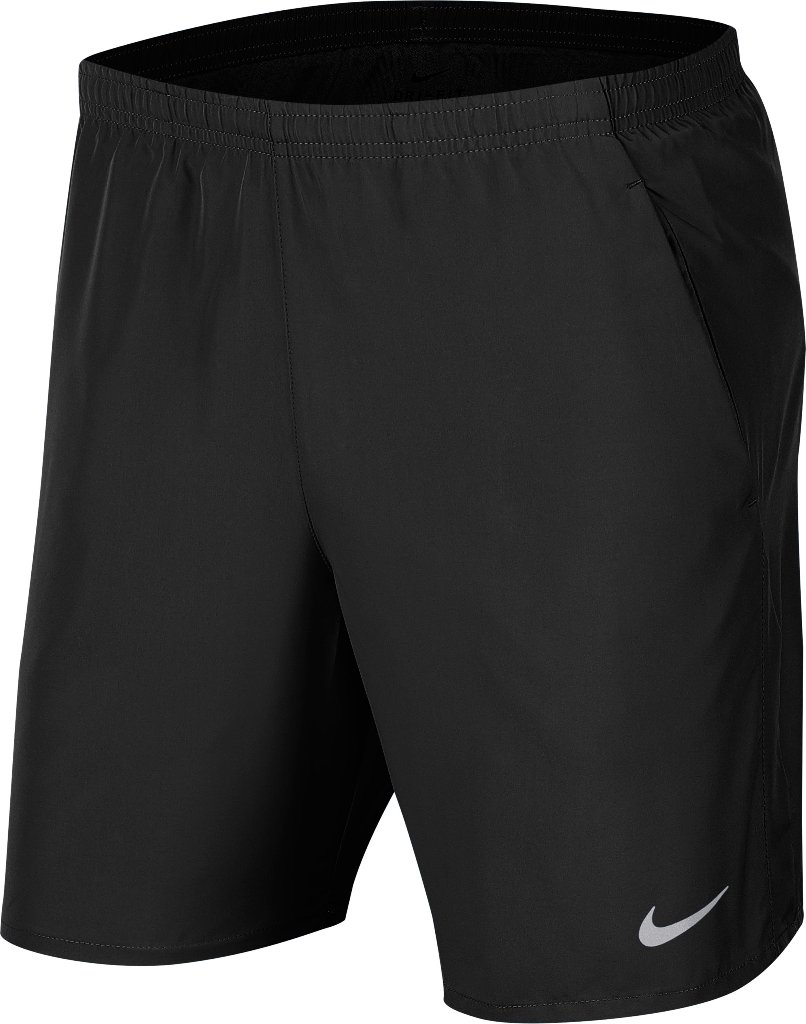 PANTALN CORTO Nike Dri-FIT Run tecnologa transpirable tejido Woven 100 % polister reciclado NEGRO