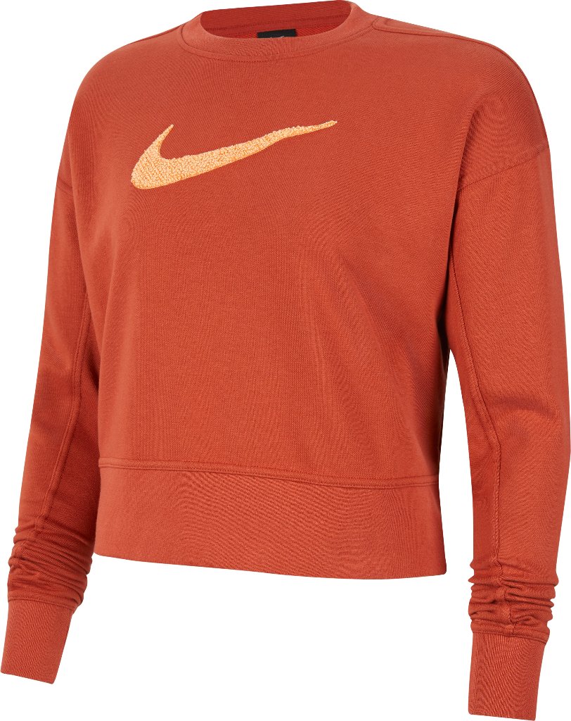 SUDADERA DRY-FIT GET FIT WOMENS SWOOSH NARANJA