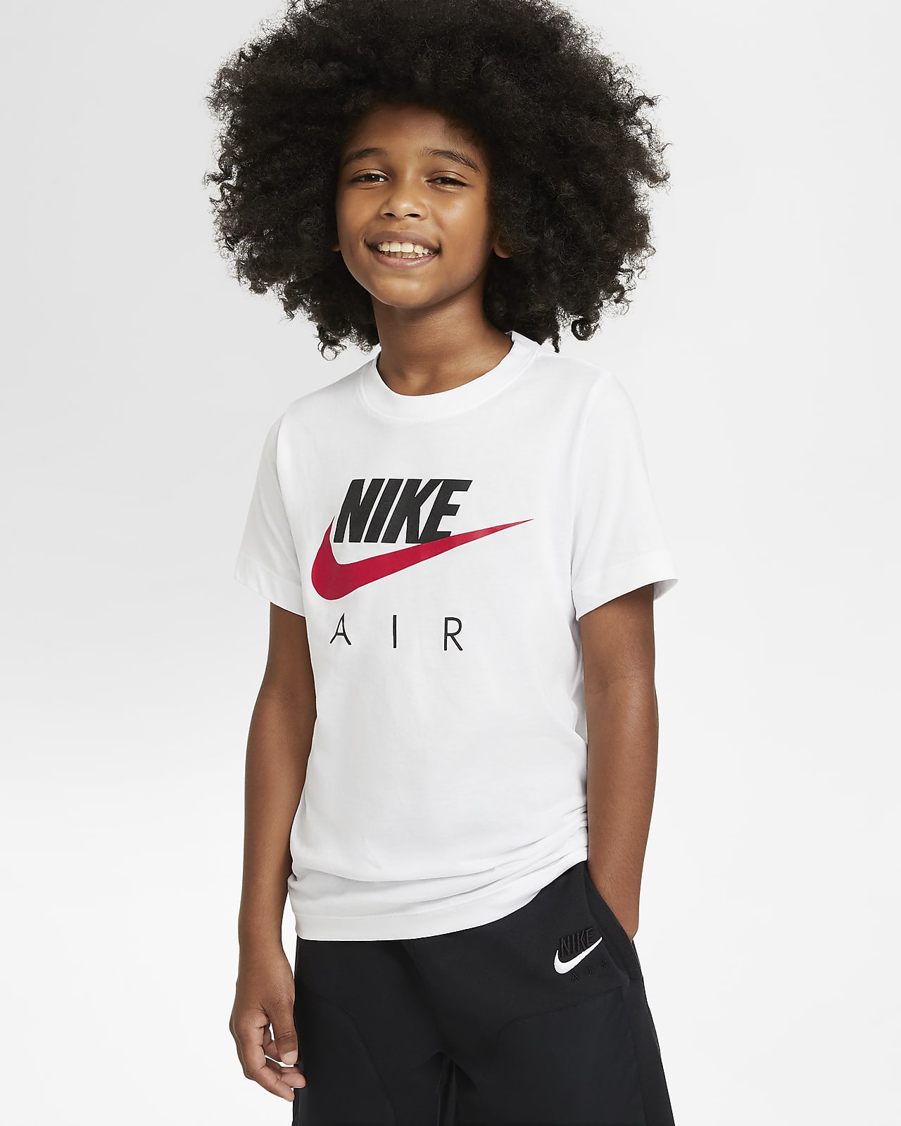 CAMISETA MANGA CORTA  Nike Sportswear 
Big Kids (boys) T-shirt BLANCO