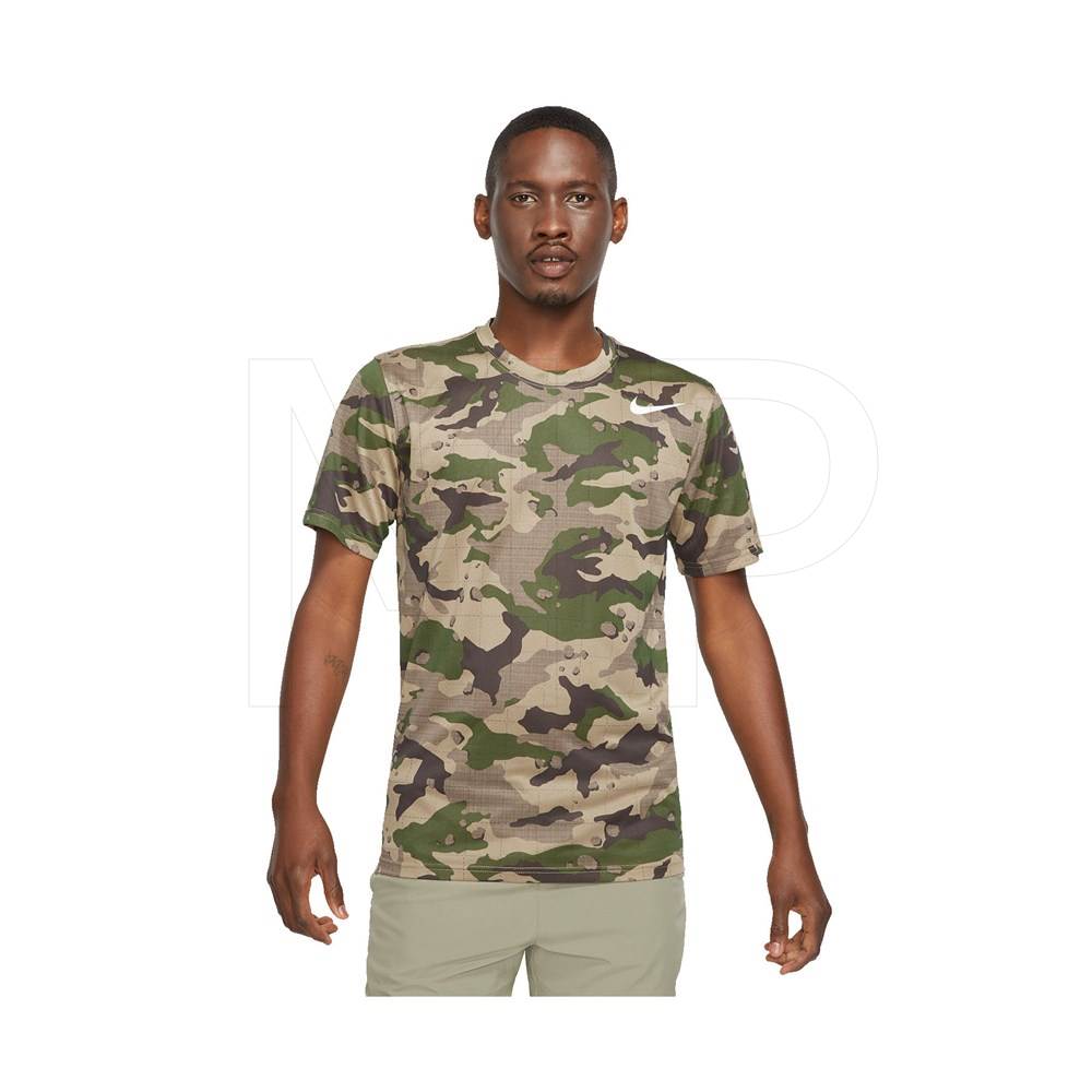 CAMISETA MANGA CORTA Nike Dri-FIT Mens Camo Training T- FA21 KAKI