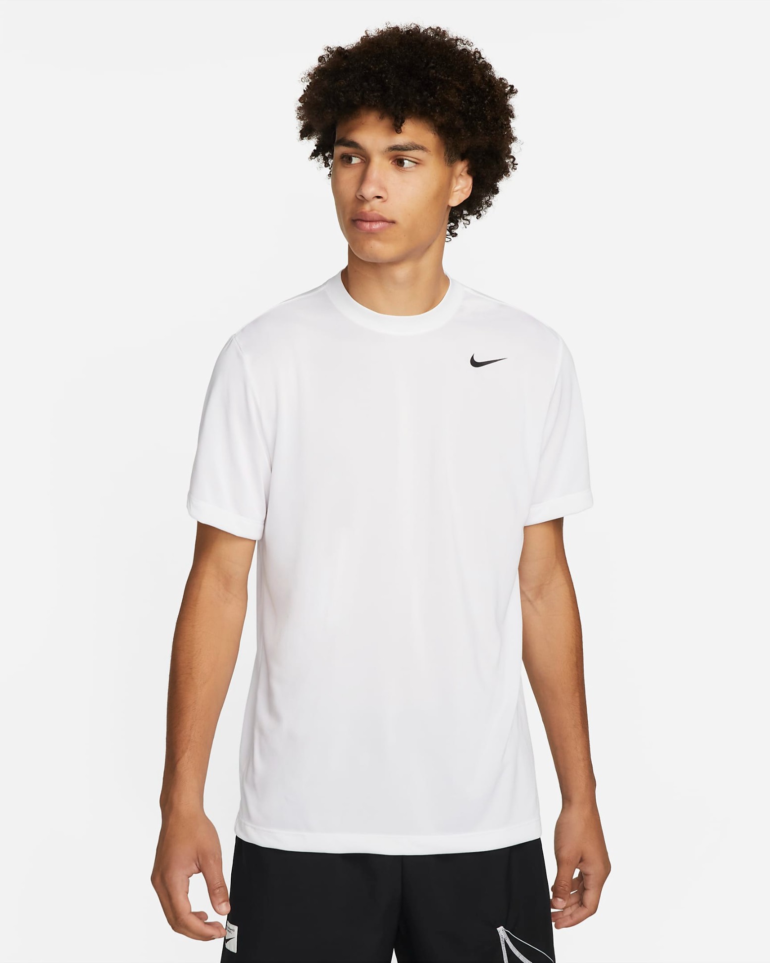 CAMISETA MANGA CORTA NIKE DRI-FIT LEGEND MENS FITNESS BLANCO