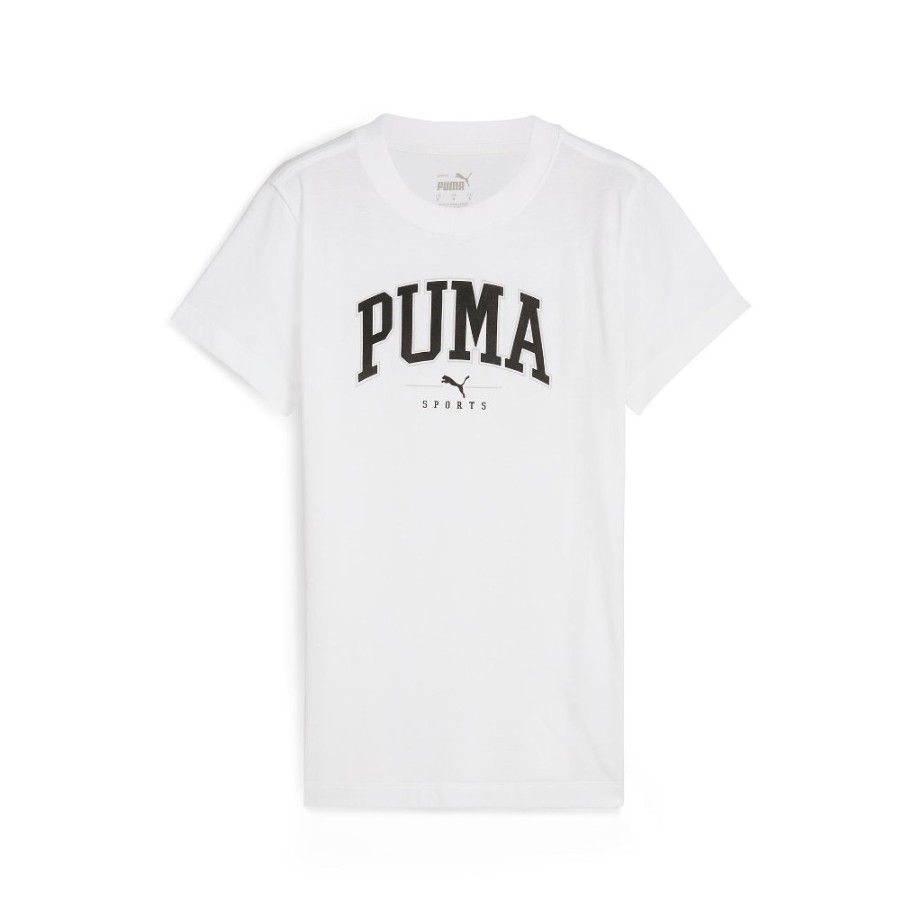 CAMISETA MANGA CORTA PUMA SQUAD GRAPHIC TEE BLANCO