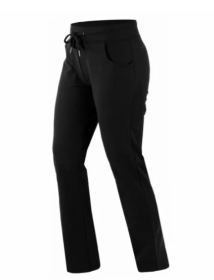 PANTALN LARGO FELPA MARES INTERIOR PERCHADO 95% ALGODN 5% ELASTANO NEGRO